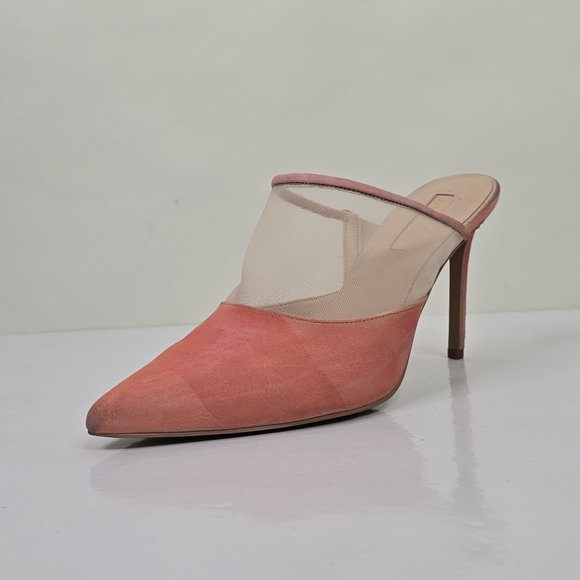Avec Les Filles Pink JOELLE Mule Heels - Picture 8 of 9